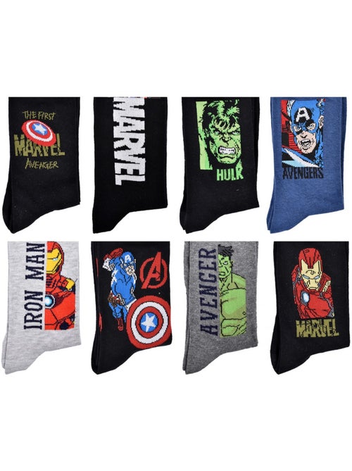 Calcetines AVENGERS - Pack de 8 - Kiabi