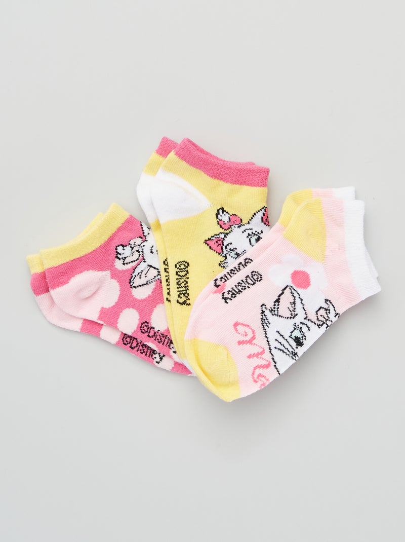 Calcetines bajos 'Marie' - Pack de 3 AMARILLO - Kiabi