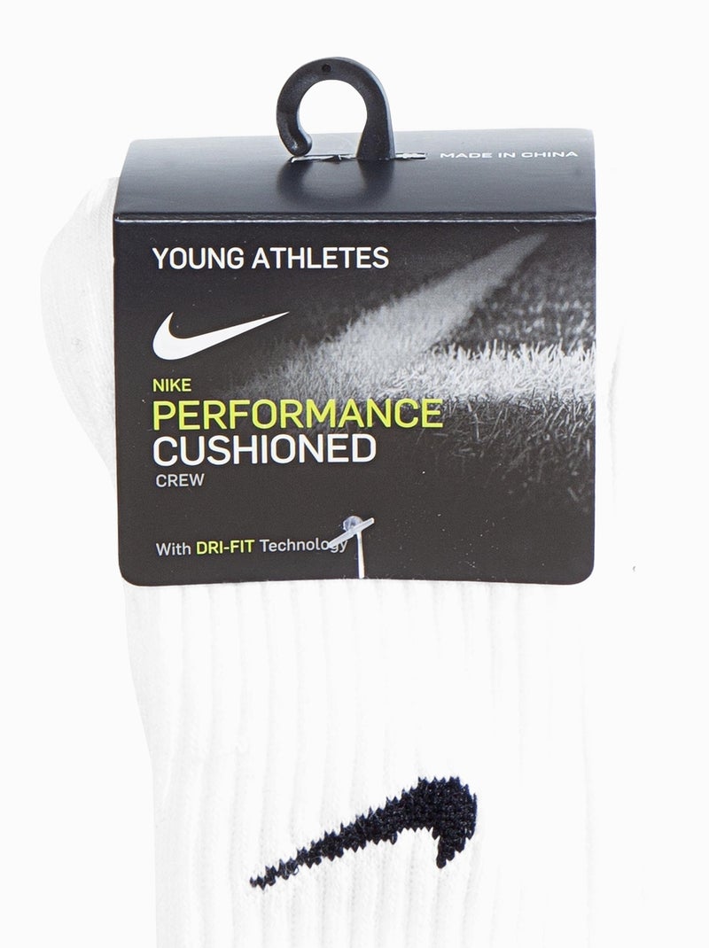 Calcetines bicolores - Nike Blanco Negro - Kiabi