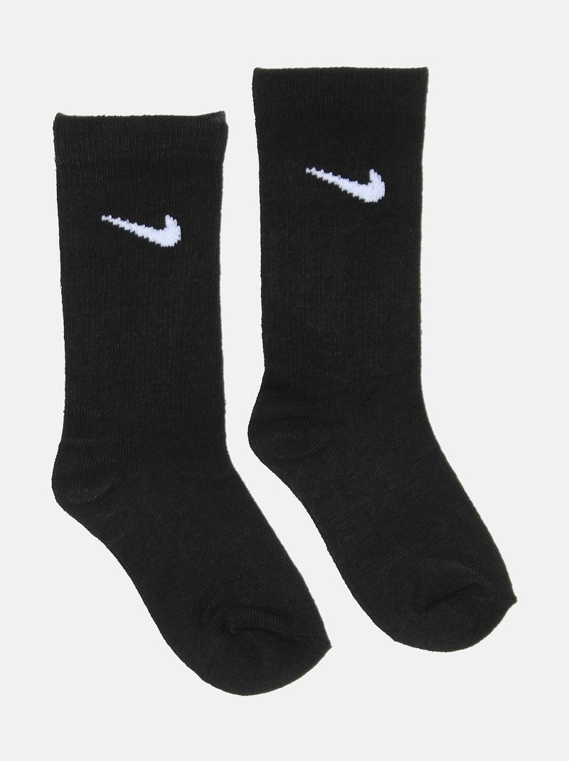Calcetines bicolores - Nike Negro - Kiabi