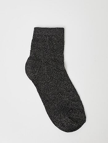 Calcetines calados con chevrones metalizados - AFIBEL