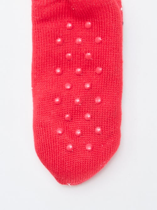 Calcetines cálidos forrados antideslizantes - Kiabi