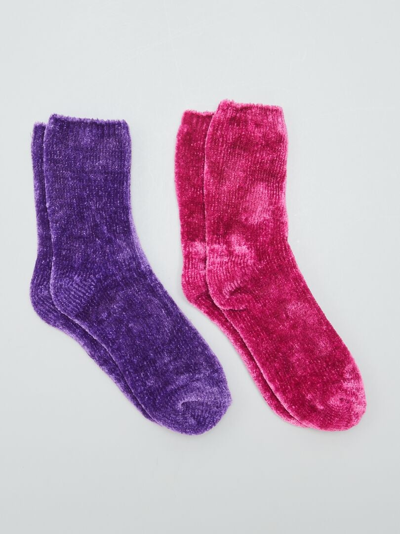 Calcetines cálidos ROSA - Kiabi