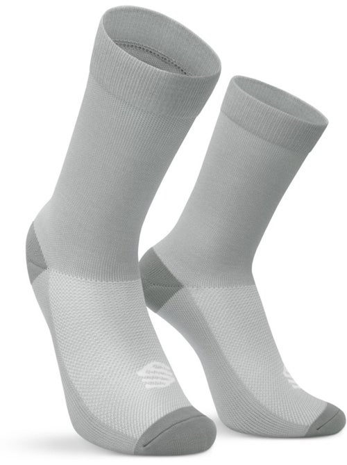 Calcetines caña alta ciclismo invierno hombre y mujer s3 gray - Kiabi