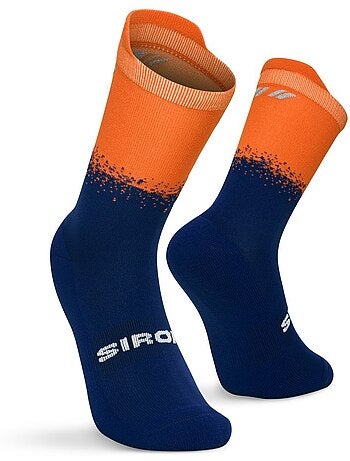Calcetines caña alta trail running hombre y mujer hardrock navy