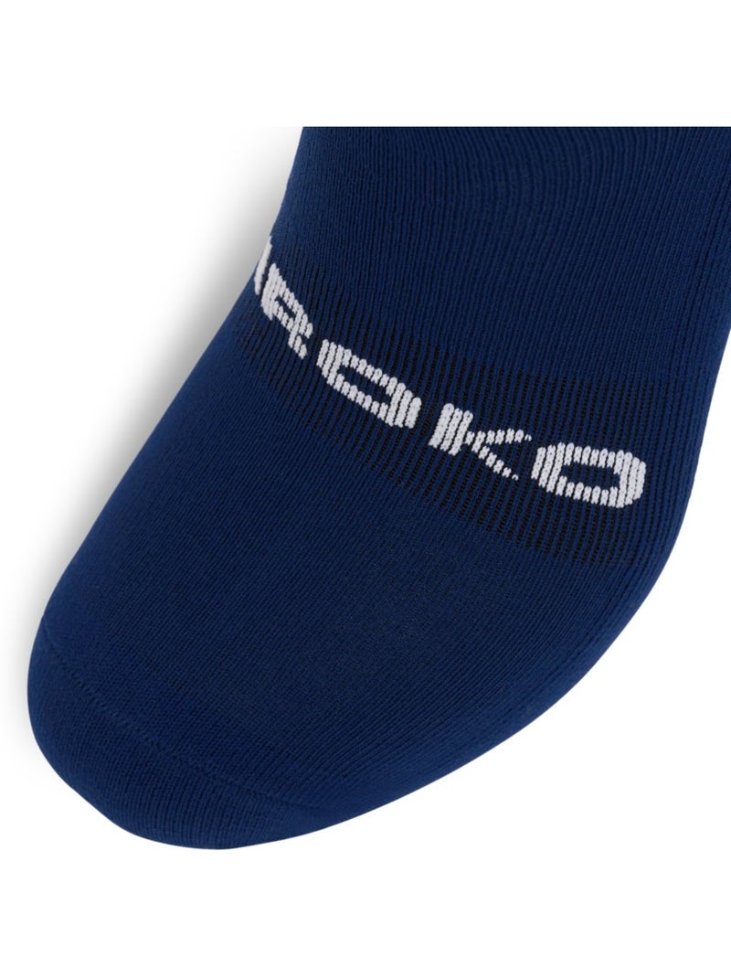 Calcetines caña alta trail running hombre y mujer hardrock navy Azul - Kiabi