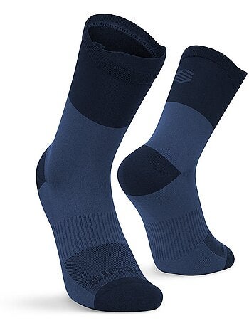 Calcetines caña alta trail running senderismo hombre y mujer pindos