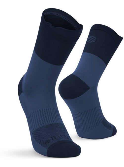 Calcetines caña alta trail running senderismo hombre y mujer pindos - Kiabi