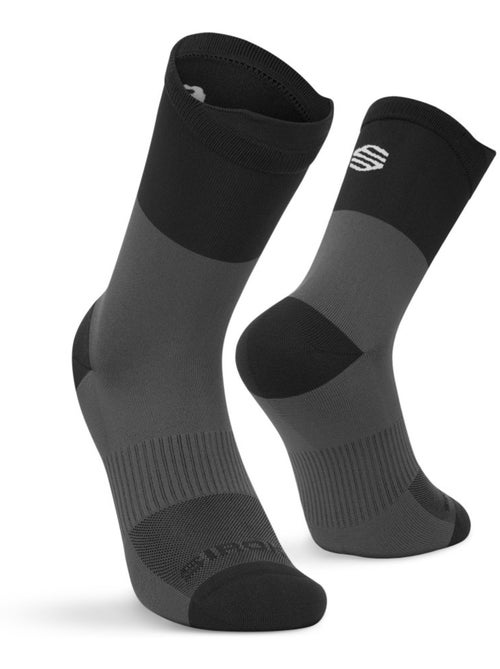 Calcetines caña alta trail running senderismo hombre y mujer pindos - Kiabi