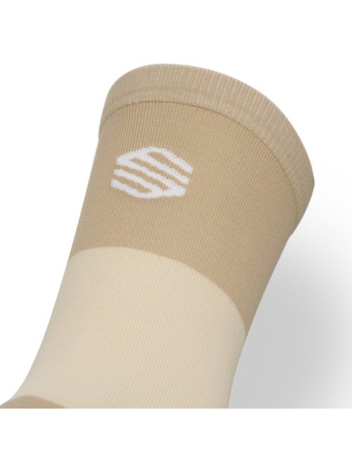 Calcetines caña alta trail running senderismo hombre y mujer pindos stone - Kiabi Calcetines caña alta trail running senderismo hombre y mujer pindos stone - Kiabi