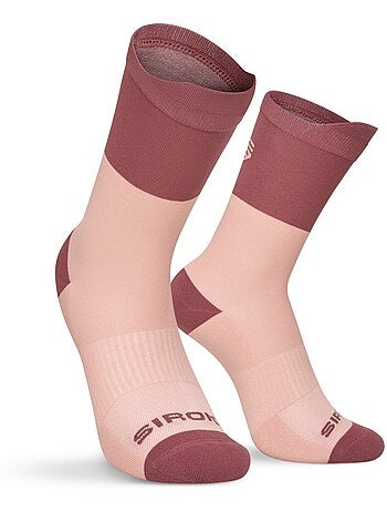 Calcetines caña alta trail running senderismo hombre y mujer pindos