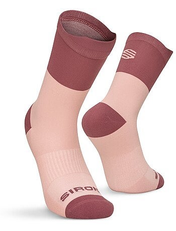Calcetines caña alta trail running senderismo hombre y mujer pindos