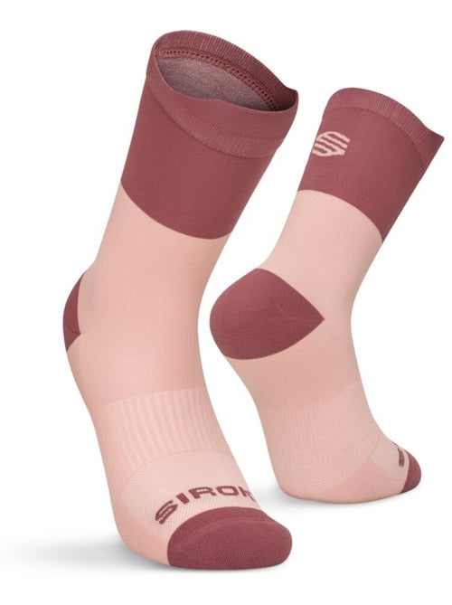 Calcetines caña alta trail running senderismo hombre y mujer pindos - Kiabi