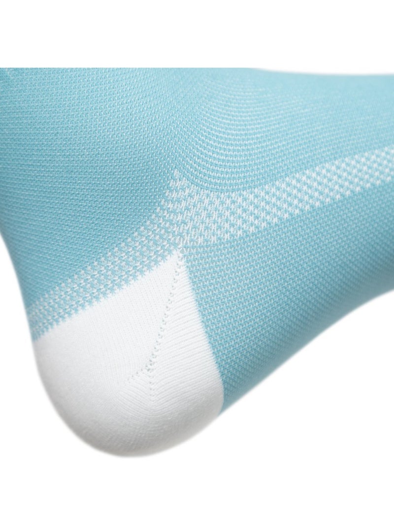 Calcetines caña media gravel ciclismo hombre y mujer gs2 Azul - Kiabi