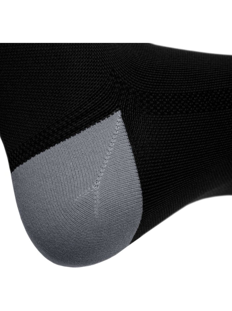 Calcetines caña media gravel ciclismo hombre y mujer gs2 Negro - Kiabi