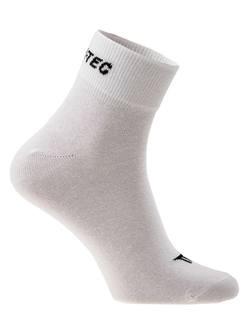Calcetines chire logotipo para hombre - pack de 3 - hi-tec Gris jaspeado - Kiabi
