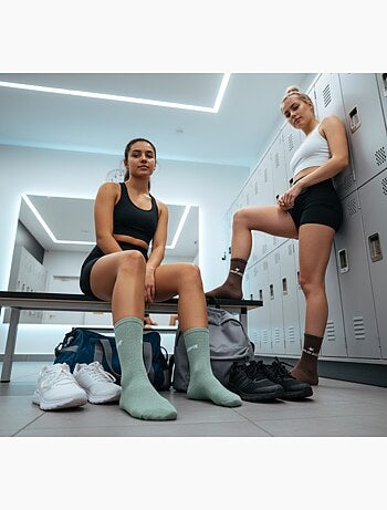 Calcetines con Brillos Mujer Mensaje Humorístico Pack de 2 Pares