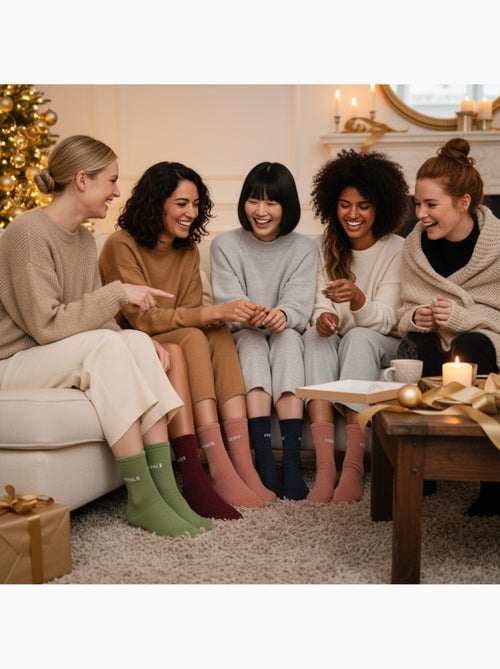Calcetines con lentejuelas ozabi calendario adviento - pack 12 pares - Kiabi