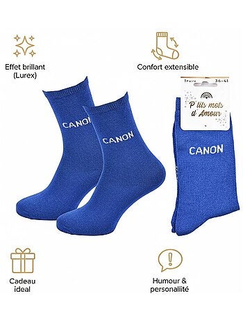 Calcetines con purpurina Mujer Mensaje Humorístico