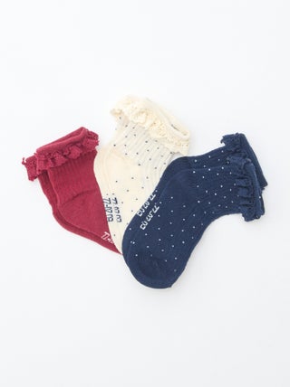 Calcetines con volantes - Pack de 3