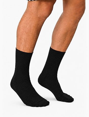 Calcetines cortos cálidos sin compresión - paquete de 2 pares - afibel