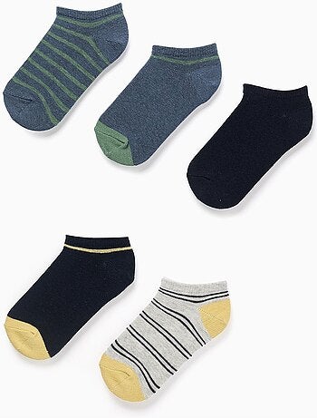 Calcetines cortos cómodos en mezcla de algodón