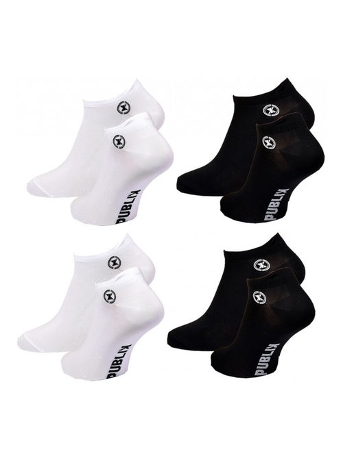 Calcetines Cortos mujer NO PUBLIK - Pack de 4 - Kiabi