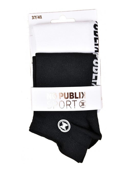 Calcetines Cortos mujer NO PUBLIK - Pack de 4 - Kiabi