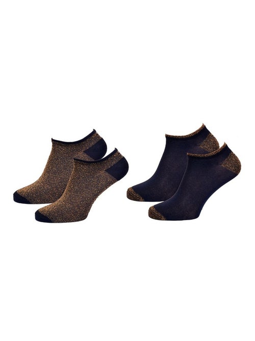 Calcetines Cortos mujer TWINDAY - Pack de 4 - Kiabi
