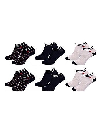 Calcetines Cortos mujer TWINDAY - Pack de 6