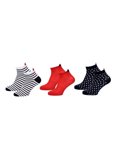 Calcetines Cortos mujer TWINDAY - Pack de 6 - Kiabi