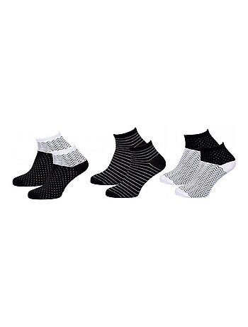 Calcetines Cortos mujer TWINDAY - Pack de 6
