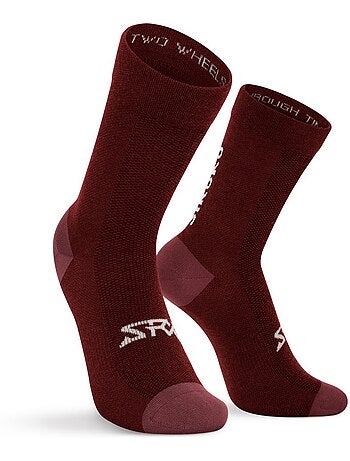 Calcetines de ciclismo con lana merino ciclismo hombre y mujer srx aravis
