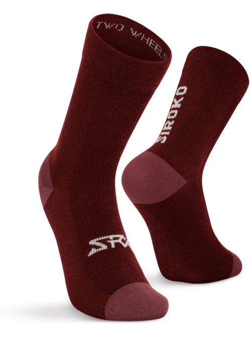 Calcetines de ciclismo con lana merino ciclismo hombre y mujer srx aravis - Kiabi Calcetines de ciclismo con lana merino ciclismo hombre y mujer srx aravis - Kiabi