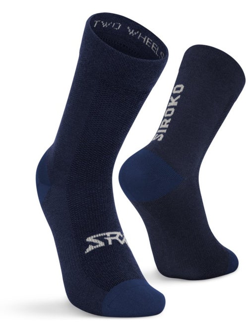 Calcetines de ciclismo con lana merino ciclismo hombre y mujer srx arctic - Kiabi Calcetines de ciclismo con lana merino ciclismo hombre y mujer srx arctic - Kiabi
