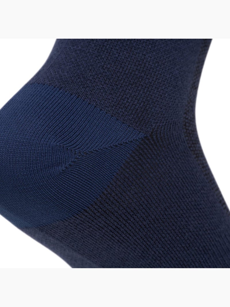 Calcetines de ciclismo con lana merino ciclismo hombre y mujer srx arctic Azul - Kiabi
