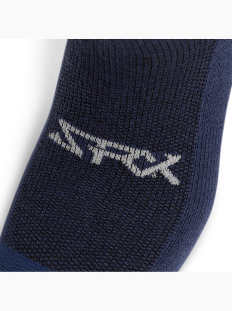 Calcetines de ciclismo con lana merino ciclismo hombre y mujer srx arctic Azul - Kiabi