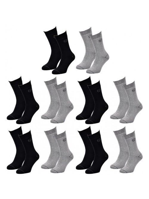 Calcetines de Ciudad hombre SERGIO TACCHINI - Pack de 10 - Kiabi