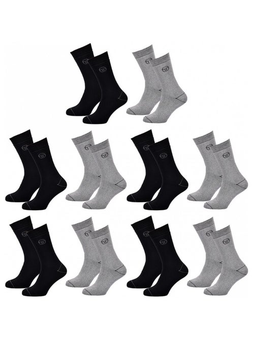 Calcetines de Ciudad hombre SERGIO TACCHINI - Pack de 10 - Kiabi