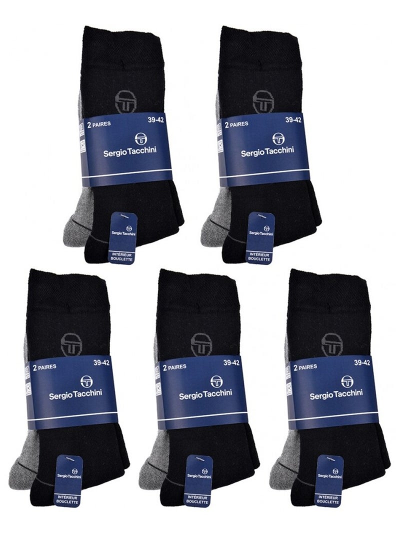 Calcetines de Ciudad hombre SERGIO TACCHINI - Pack de 10 Multicolor - Kiabi