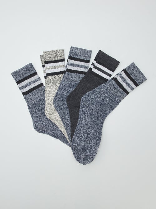 Calcetines de deporte - pack de 5 - Kiabi