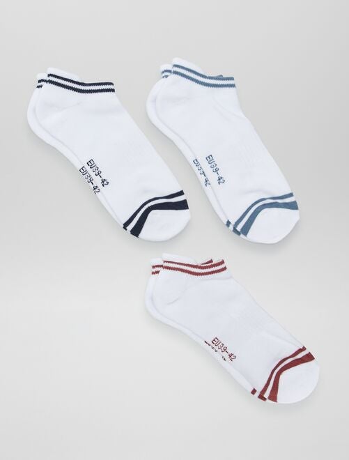 Mujer Pack De Calcetines Primark Invisible Mesh Negro Hombre