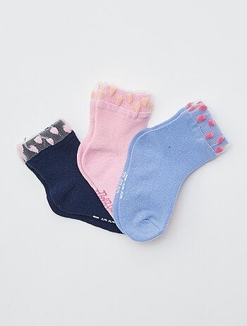 Calcetines de fantasía de punto - pack de 3
