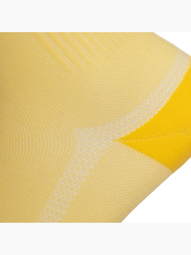 Calcetines de gravel ciclismo hombre y mujer gs1 Amarillo - Kiabi