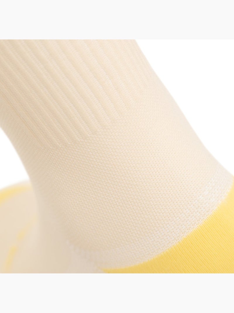 Calcetines de gravel ciclismo hombre y mujer gs1 light Amarillo - Kiabi