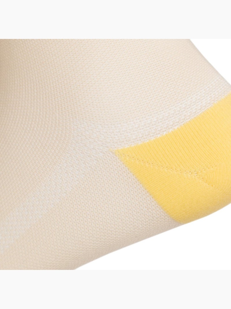 Calcetines de gravel ciclismo hombre y mujer gs1 light Amarillo - Kiabi