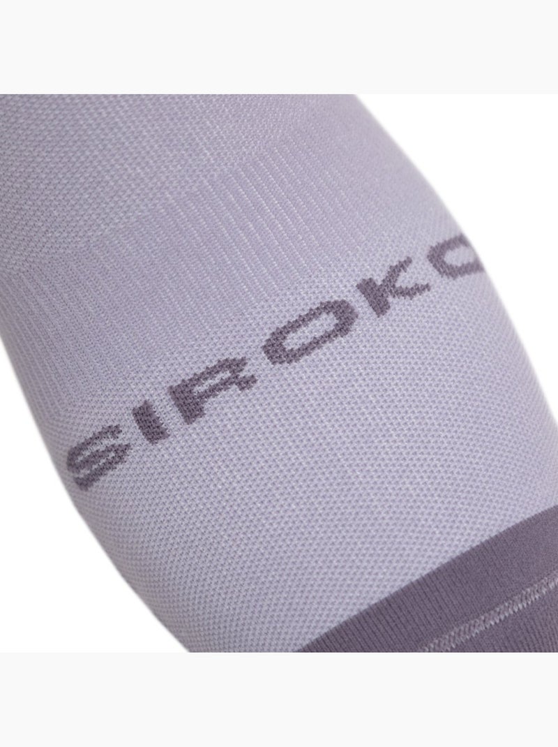 Calcetines de gravel ciclismo hombre y mujer gs1 lilac Violeta - Kiabi