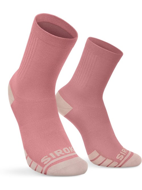 Calcetines de gravel ciclismo hombre y mujer gs1 pink - Kiabi Calcetines de gravel ciclismo hombre y mujer gs1 pink - Kiabi