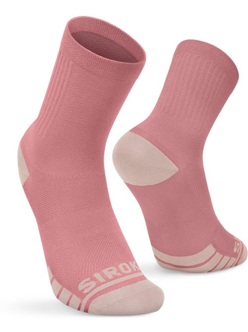 Calcetines de gravel ciclismo hombre y mujer gs1 pink - Kiabi Calcetines de gravel ciclismo hombre y mujer gs1 pink - Kiabi