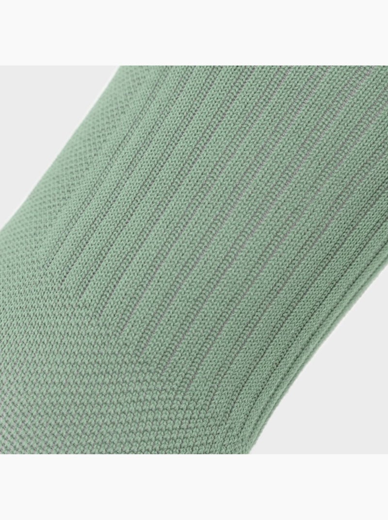 Calcetines de gravel ciclismo hombre y mujer gs1 Verde - Kiabi